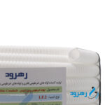 لوله خرطومی پلی اتیلن سایز 13 سفید