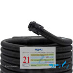 لوله خرطومی پلی اتیلن سایز ۲۱ مشکی